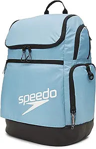 Speedo Large Teamster Backpack 35-Liter, Blue Hawaii 2.0, One Size