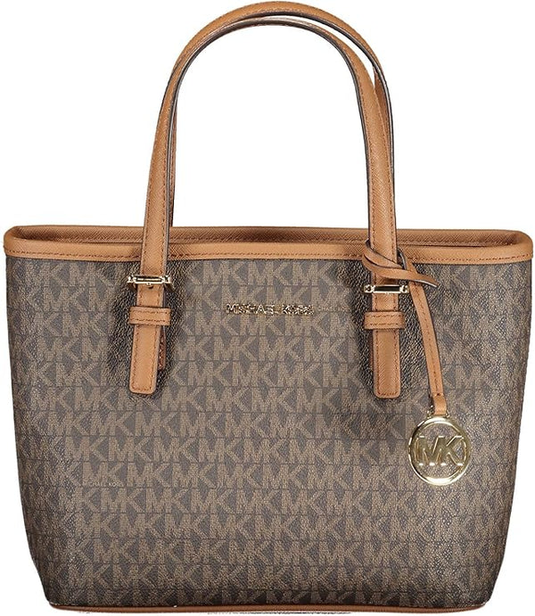 Michael Kors Women's Tote Bag, Brown, XS