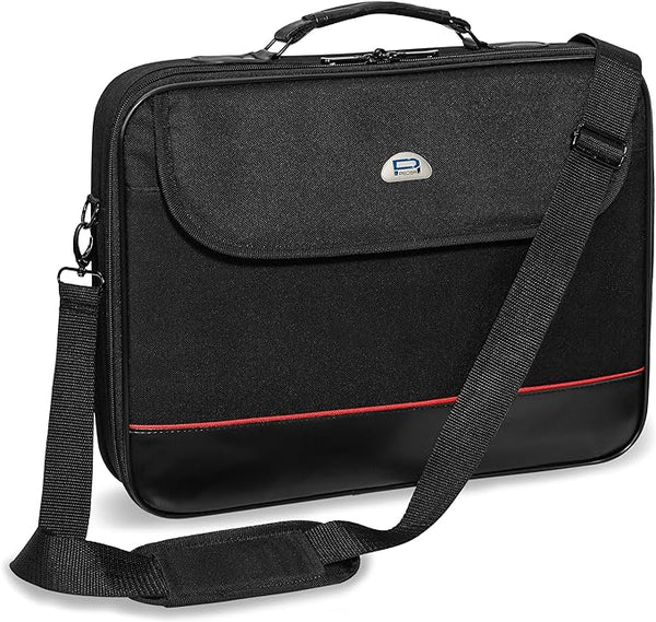 PEDEA Trendline Messenger Bag, Black, 15.6 inchâ€¦