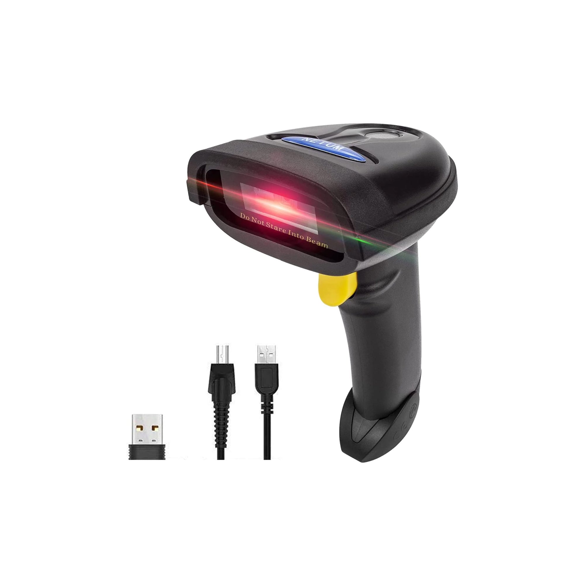 NETUM 2D Barcode Scanner 2.4G Wireless Bluetooth USB Wired Compatible with Smartphone Tablet and PC 1D 2D Barcode Reader