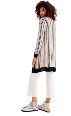 Desigual Women’s JERS_Cami Sweater Multicolor M, Soft Knit Long Sleeve Pullover, Artistic Vibrant Pattern, Comfortable Stylish Everyday Wear