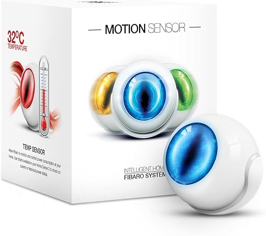 Fibaro FGMS-001 Gen 5 Z-Wave Plus Motion Sensor - White