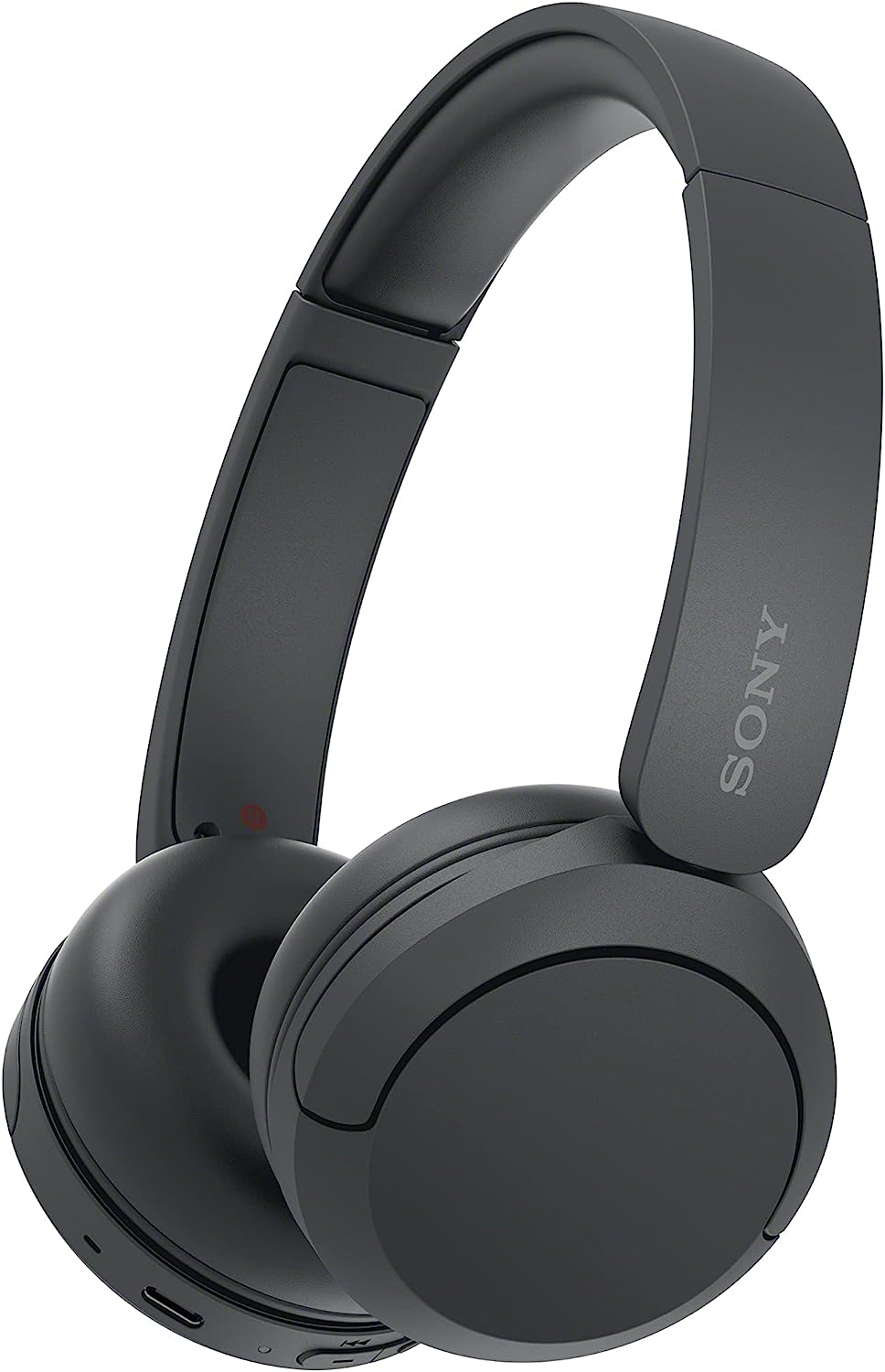 Sony WH CH520 Wireless Bluetooth On Ear Headphones Black Lightweight Headset for Music Calls and Daily Use