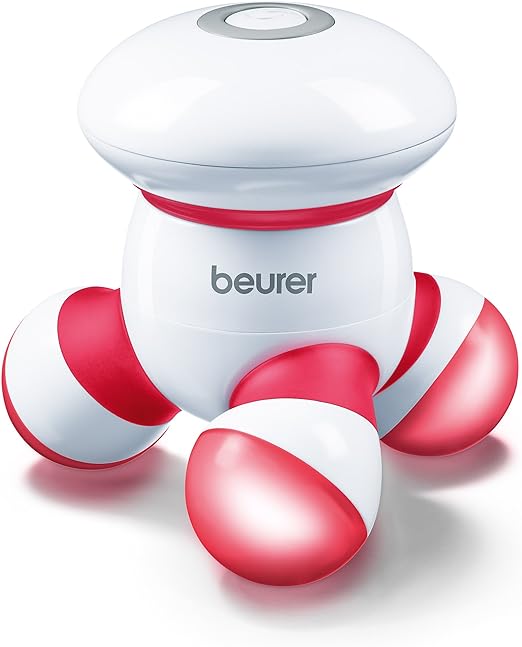 Beurer Handheld Mini Body Massager Ÿ?? Portable, Gentle Vibration with LED Light, Comfortable Grip, Pressure Point Massage