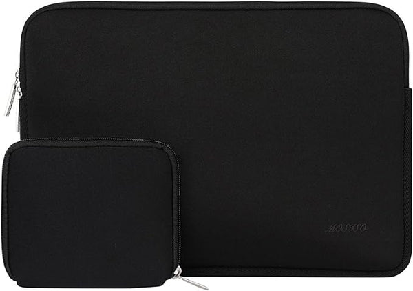 Mosiso Water Repellent Lycra Sleeve Bag Cover for MacBook Pro-15.6in -Black
