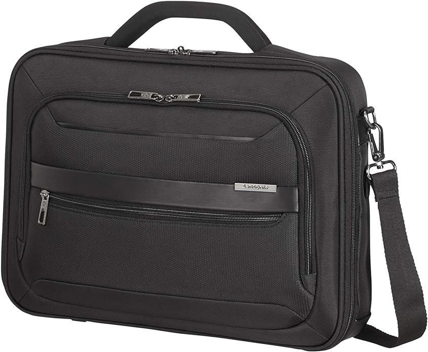Samsonite Vectura Evo Laptop Briefcase 15.6 Inch Black 15.5 L Business Laptop Bag
