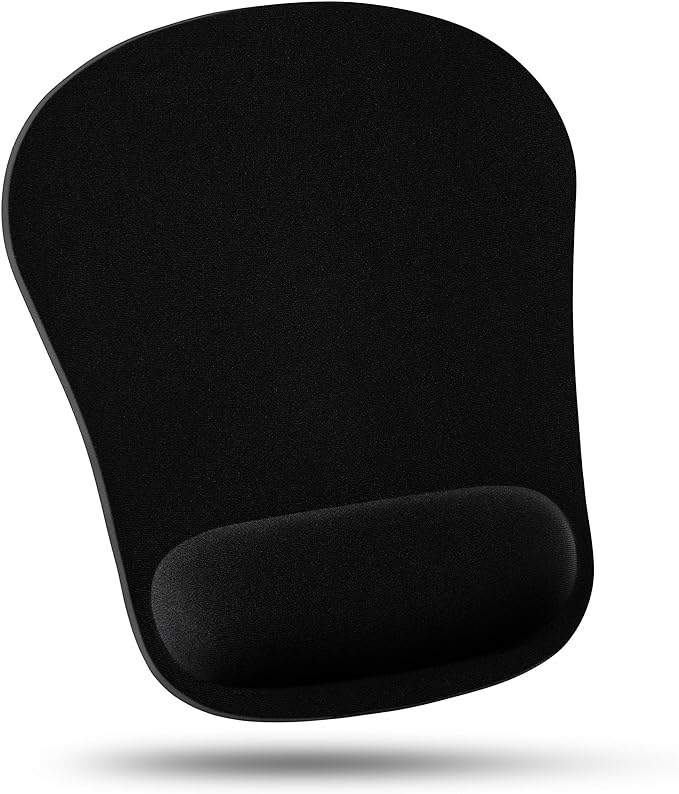 Quality Selection Memory Foam Mouse Pad with Wrist Rest Ÿ?? Ergonomic Support for Computer, Laptop, Home & Office