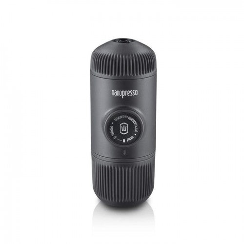 WACACO Nanopresso Portable Espresso Maker Ÿ?? 18 Bar Manual Travel Coffee Maker with Protective Case, Upgrade of Minipresso